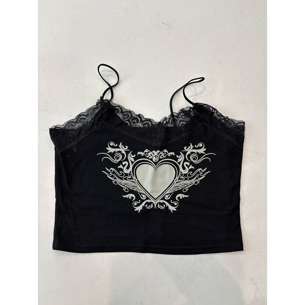 Romwe tank top size small - black